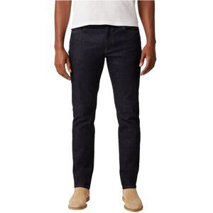 DSTLD Mens Natural Dye Tapered Slim Jeans, NWT